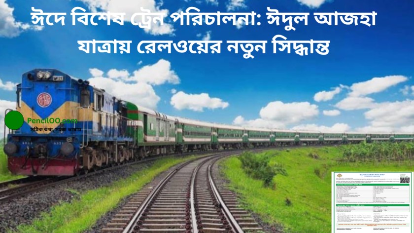 ঈদে বিশেষ ট্রেন পরিচালনা ঈদুল আজহা যাত্রায় রেলওয়ের নতুন সিদ্ধান্ত