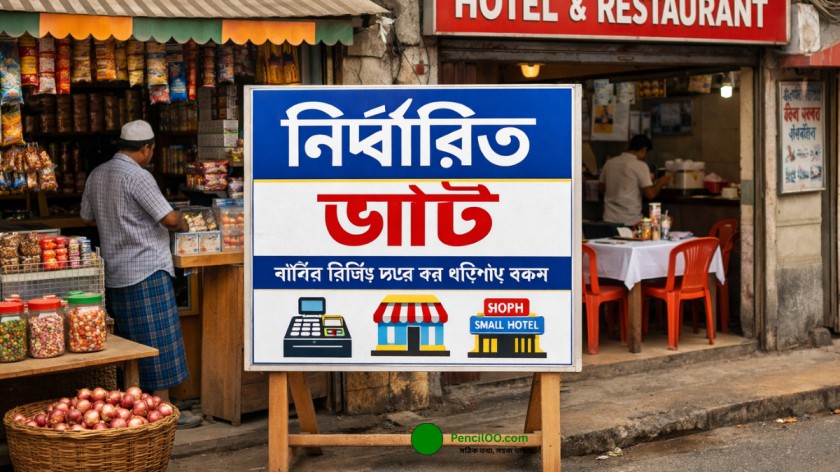 নির্ধারিত ভ্যাট ব্যবস্থা ছোট দোকান ও হোটেলের জন্য নতুন কর নিয়ম