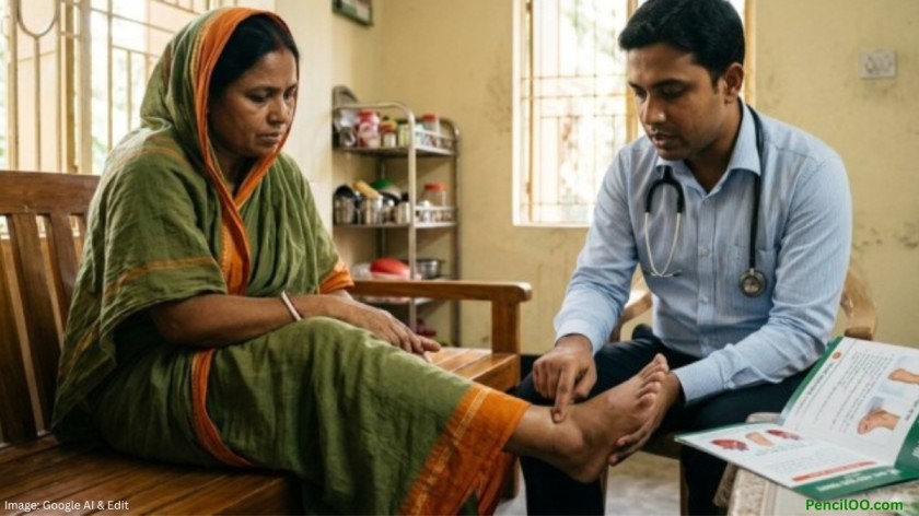 পায়ের পরিবর্তনে লুকিয়ে থাকতে পারে হৃদরোগের ঝুঁকি