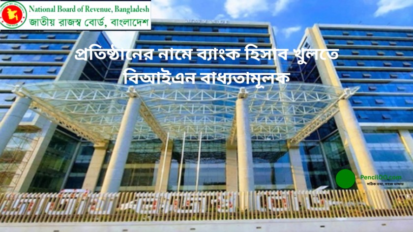 প্রতিষ্ঠানের নামে ব্যাংক হিসাব খুলতে বিআইএন বাধ্যতামূলক, আসছে নতুন নিয়ম