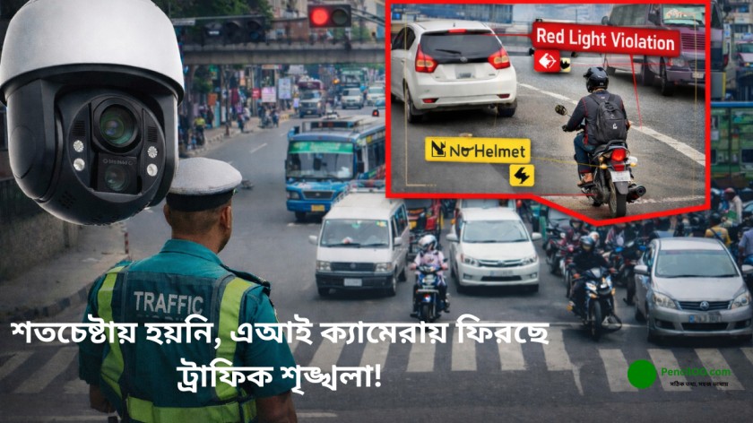 শতচেষ্টায় হয়নি, এআই ক্যামেরায় ফিরছে ট্রাফিক শৃঙ্খলা!